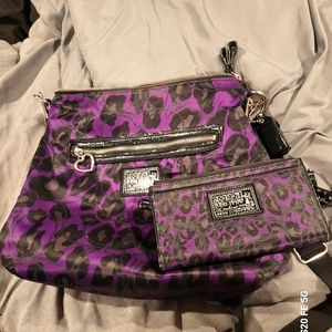 Coach bag and wallet set F20060